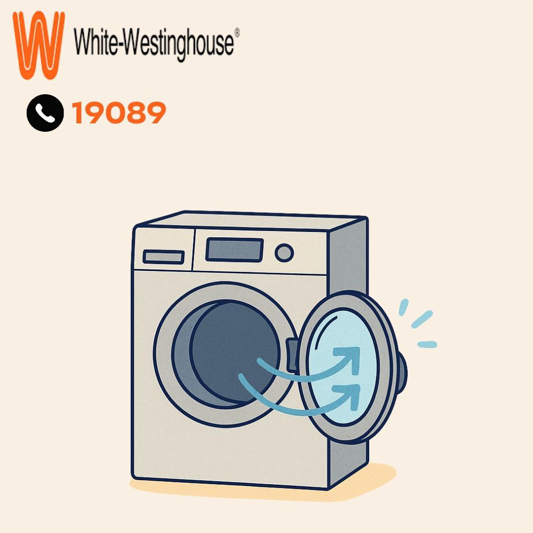 تهوية الغسالة بعد الاستخدام